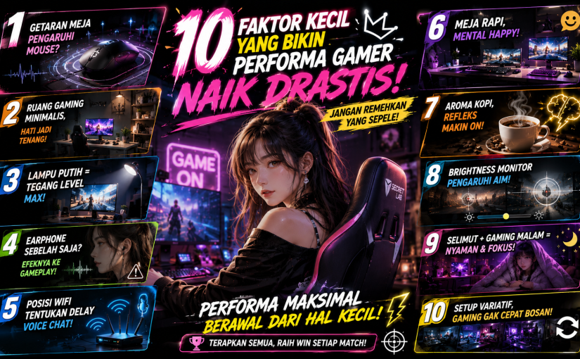 Rahasia Dengar Footstep Lawan: Posisi Speaker Menentu!